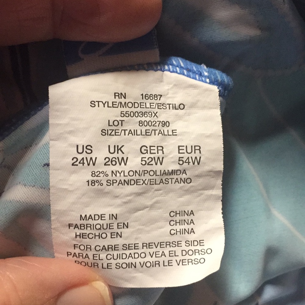 Swim top size 24w - Picture 4 of 4